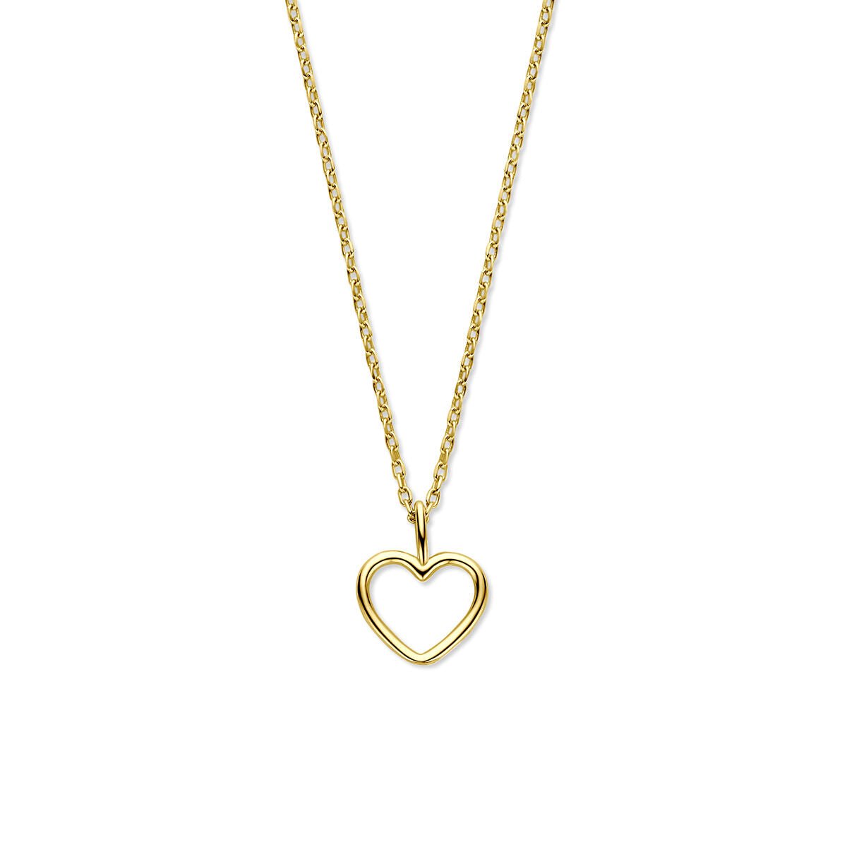 Collier hartje 41 - 43 - 45 cm