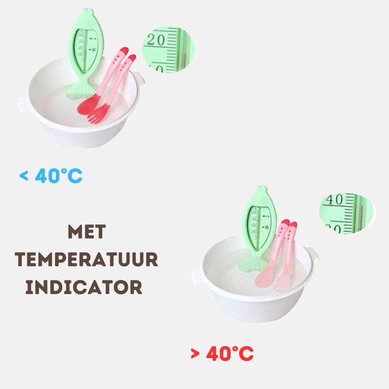 TSD goods kinderbestek Set van 8 lepels - Warmtegevoelig - Soft Spoons 8 Baby - 4 Kleuren Kinder Lepeltjes - Zachte Tuit - Baby Bestek - Per 8 Stuks - Vanaf 3 Maanden van Merkloos — afbeelding 3