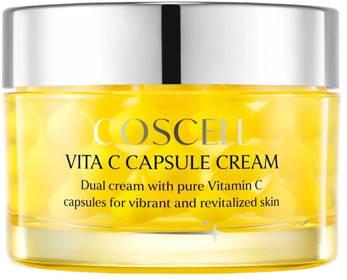Coscell Vita C Capsule Crème / Verzorgingscrème met ingekapselde vitamine C 50 g