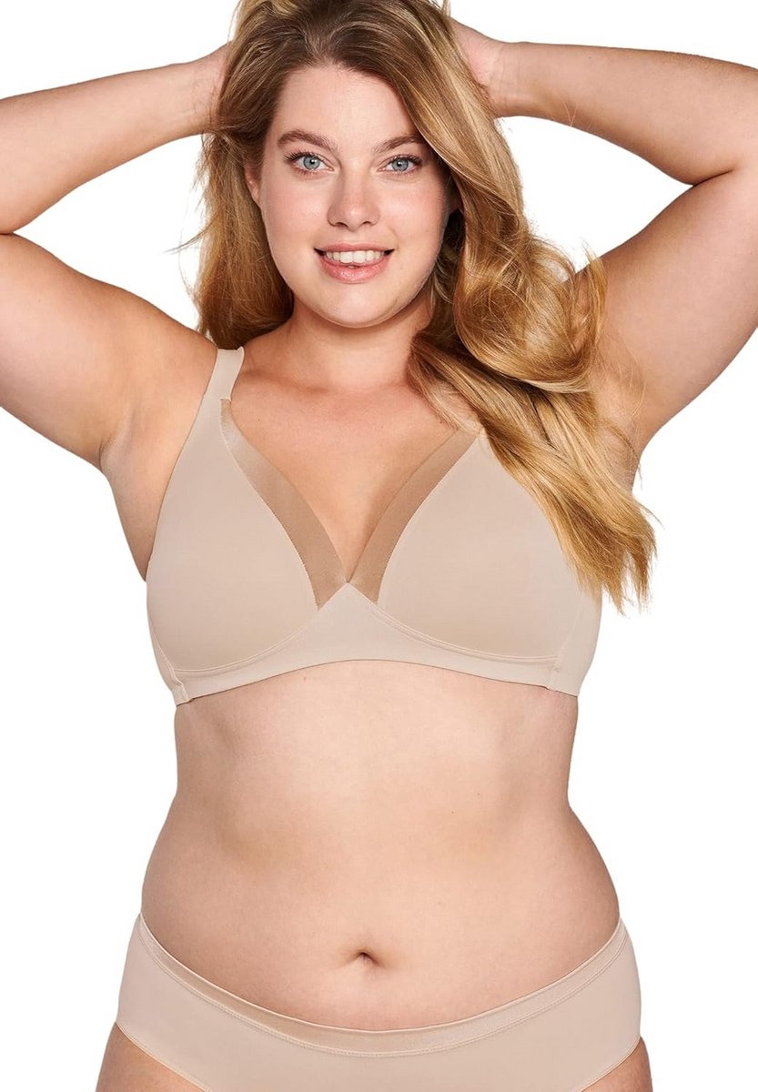 Comfortabele Naadloze Bh Zonder Beugel voor Dames, A t/m D Cup - Zachte Voorgevormde Cups voor Dagelijks Gebruik