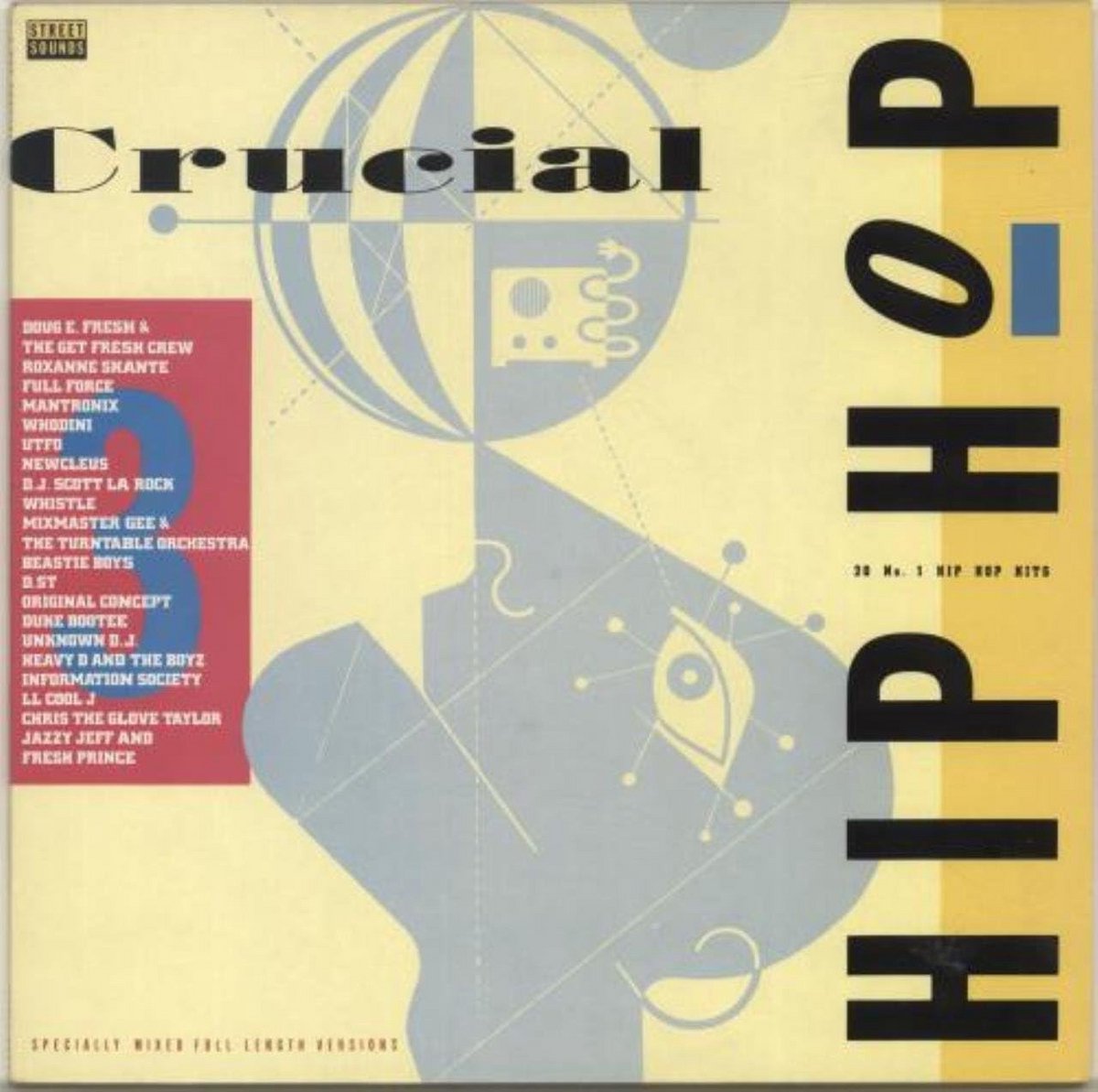 Klassieke Hip Hop & Electro Tracks LP - Verzamelalbum met Dance Klassiekers