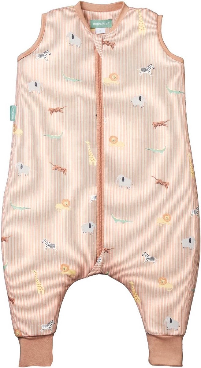 Babyslaapzak met Voeten en Benen - Zomer Herfst TOG 1 - 100% Katoen Oeko-TEX - 90 cm
