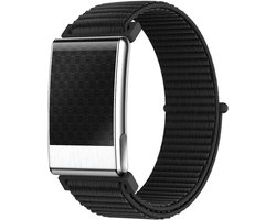 WizBay Premium Select® Smart Bracelet – Screenloze Gezondheidsarmband – ECG – HRV – Hartslag – Zuurstof – Temperatuur – Glucosetrends – BMI – iOS en Android -IP68 – Zilver Zwart