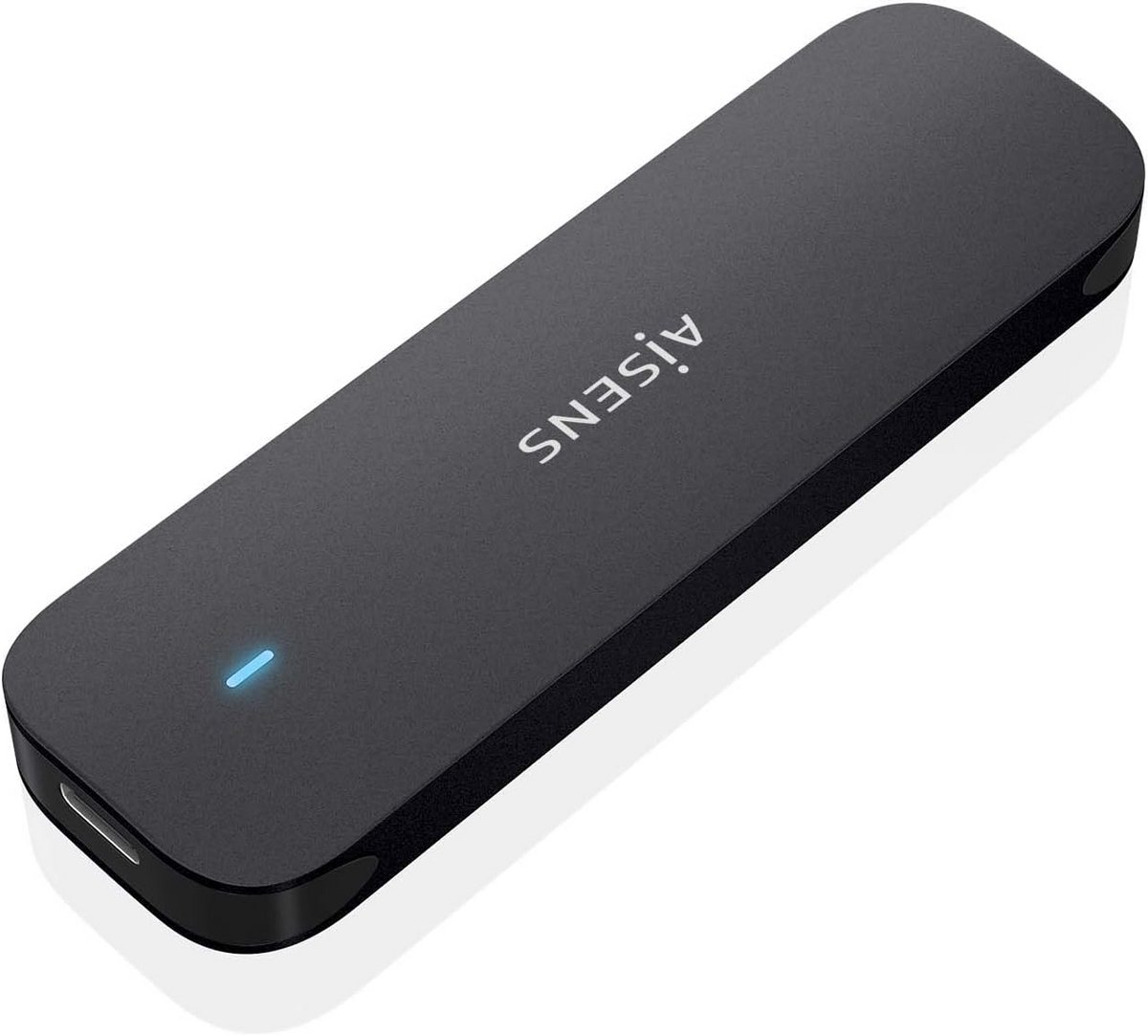 Externe M.2 SSD Behuizing USB-C 3.2 met LED-Indicator Aluminium Zwart
