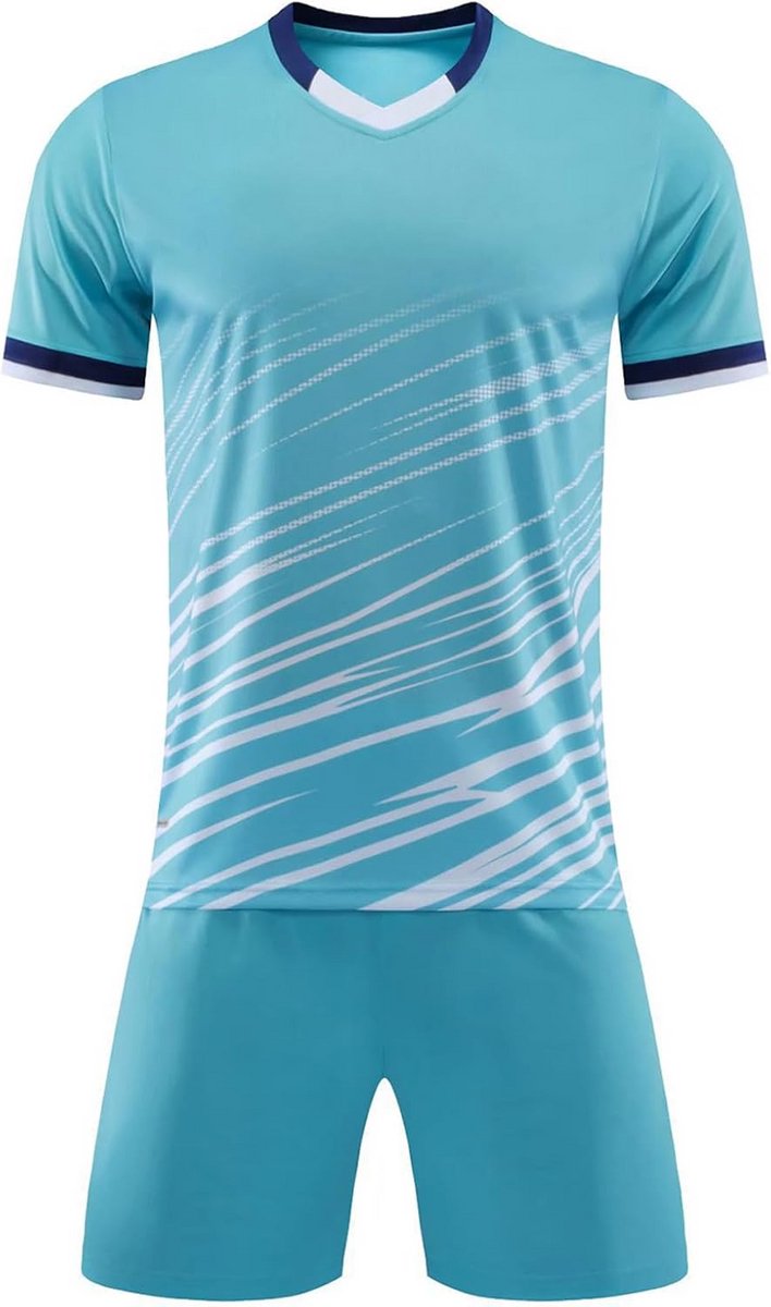 Sportkleding Set Jongens: Kort Trainingspak met T-shirt en Joggingbroek - Zomer voetbaltenue