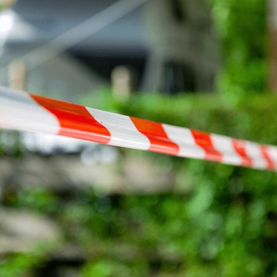 VCTparts® Afzetlint - 500m Rood/Wit - Sterk Afzetband voor Markeren en Afzetten Verpakt in Afroldoos — afbeelding 2