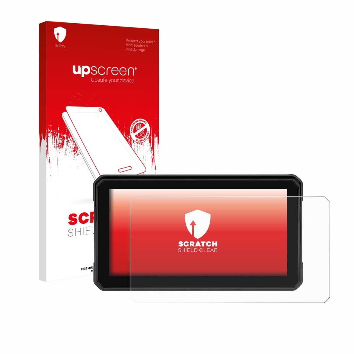 upscreen - Screenprotector voor GOHHDL A4058 6" - Folie Beschermfolie transparant