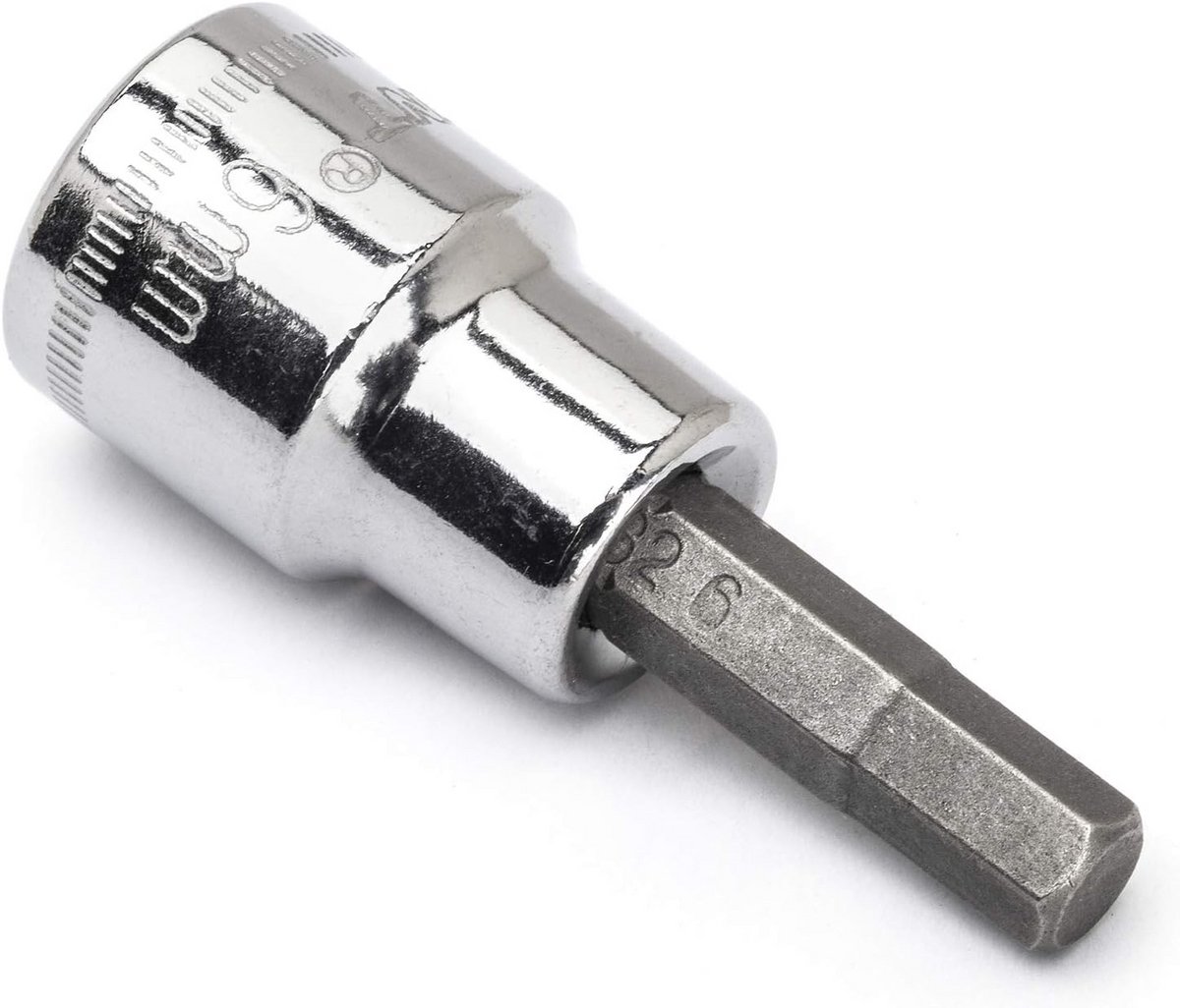 Dopsleutel Set 3/8" Aandrijving met 6mm Zeskant Bit - Professionele Kwaliteit