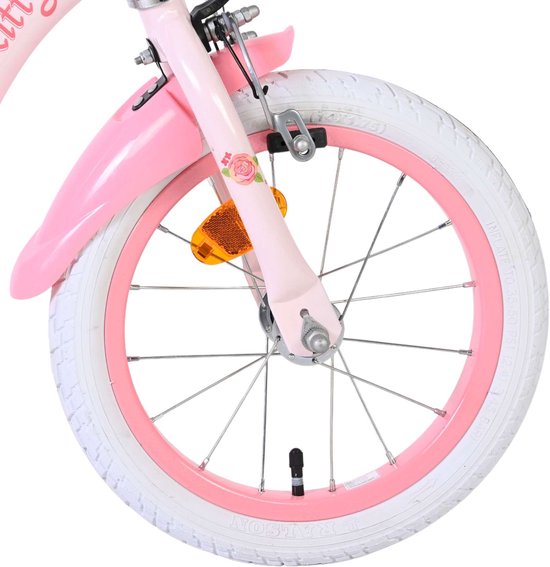 Hello Kitty Kinderfiets - Meisjes - 14 inch - Roze - Twee handremmen van hello-kitty — afbeelding 5