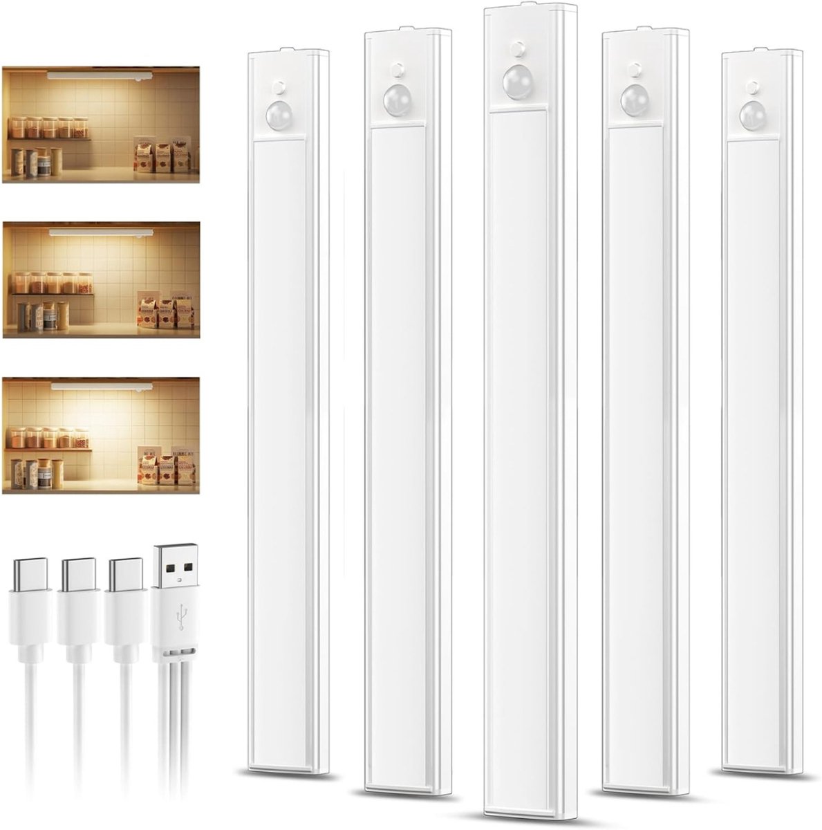 CLVP® Keukenverlichting Onderbouw - Onderbouwverlichting - Keukenlamp Magnetisch - Kastverlichting