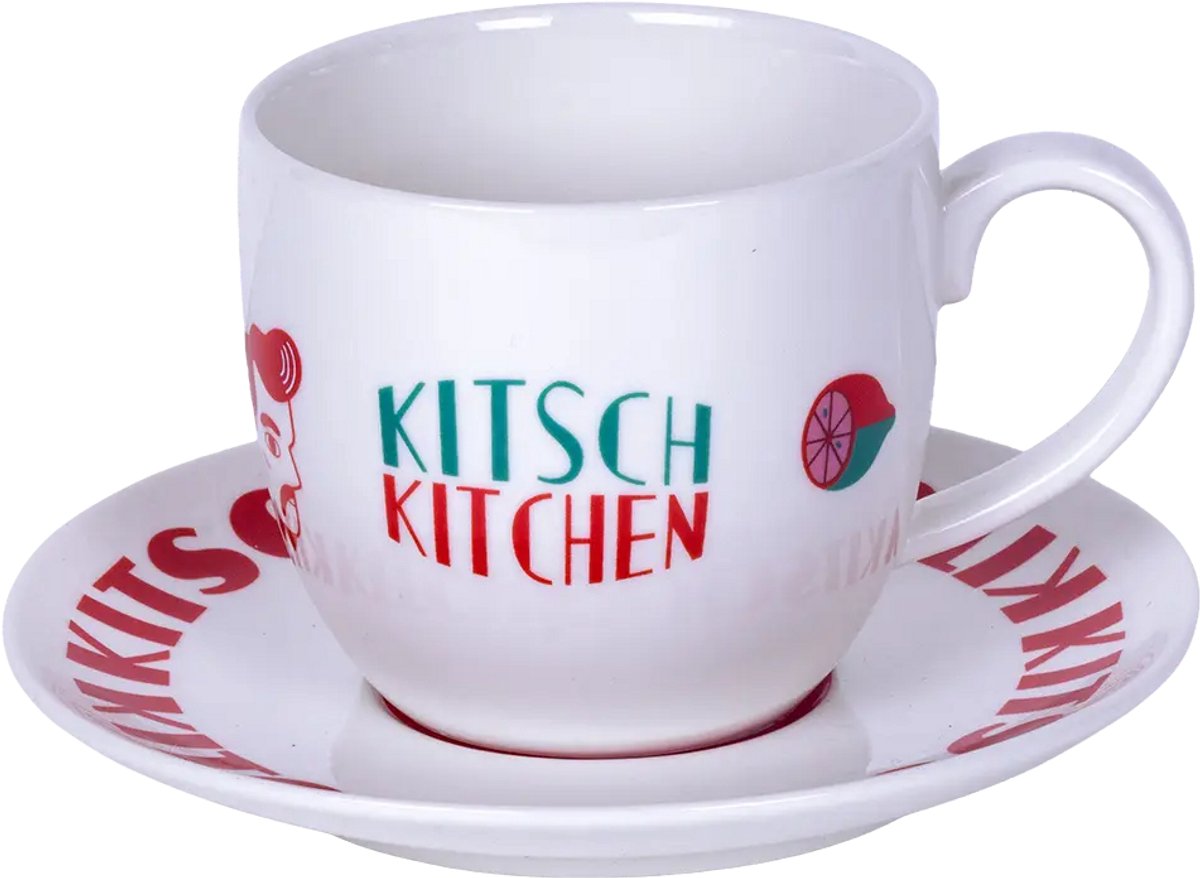 Kitsch Kitchen kop en schotel El Restaurante el signor