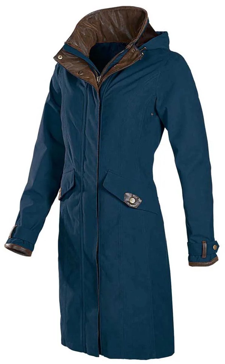Baleno Chelsea Jas Vrouw Marineblauw