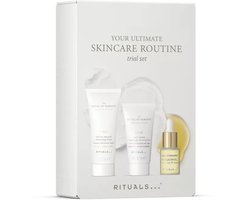 Rituals - Skincare Set voor Vrouwen - Gezichtscrème 15 ml + Natural Booster Serum 6.5 ml + Reinigingsschuim 30 ml - Giftset Vrouw - Geschenkset - Cadeaudoos - Geschenkdoos - Cadeauset - Cadeaus - Dagcrème - Creme - Gezichtsreiniger