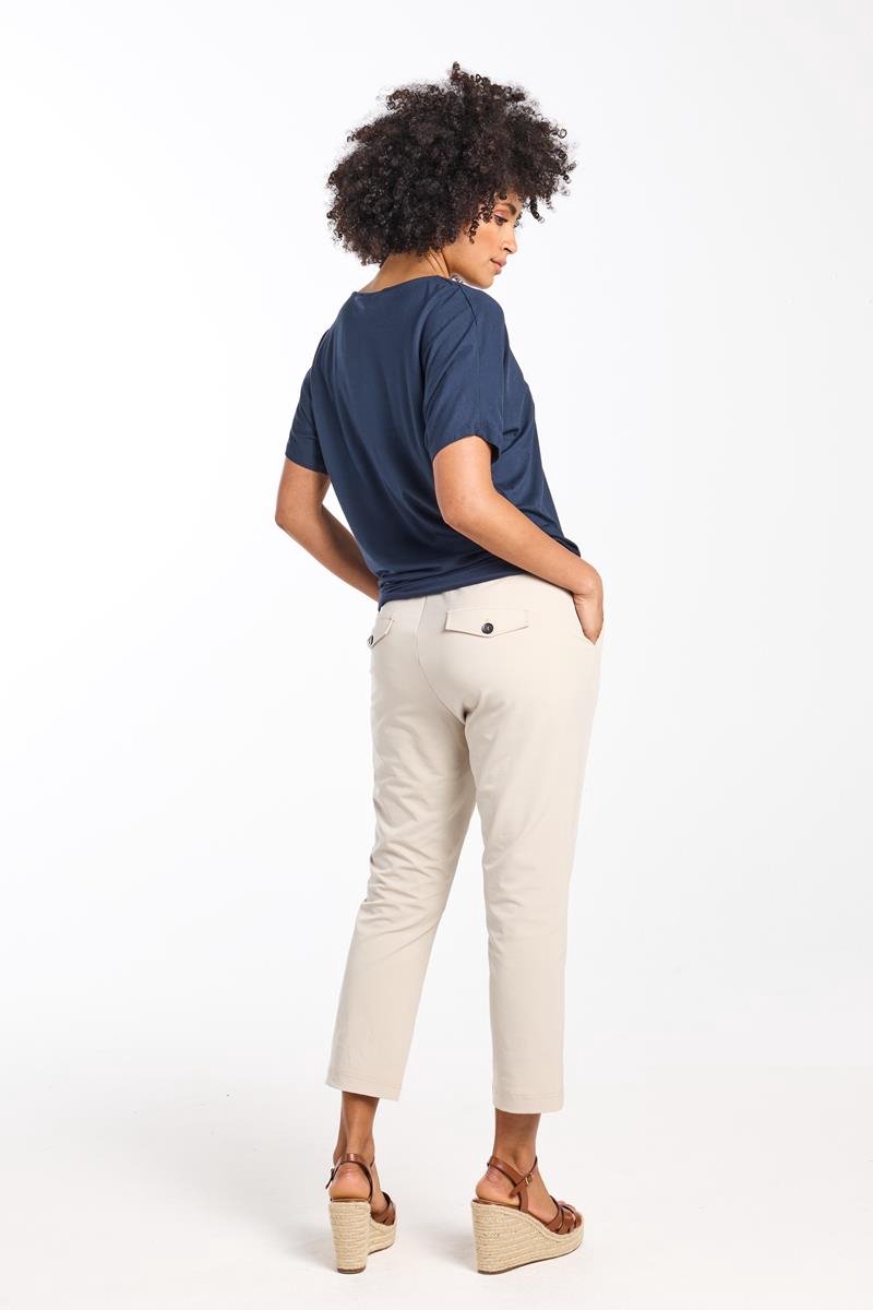 DIDI Dames Loose tee Flow Dark blue maat 44
