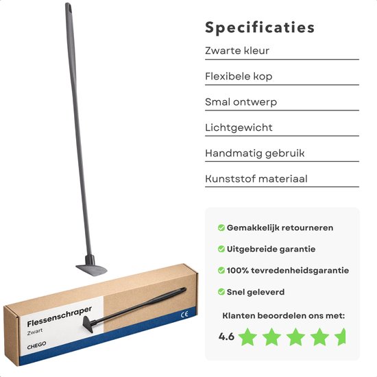 Cheqo® Flessenlikker - Flessenschraper - Pottenlikker - Pannenlikker - Flessentrekker - Flessen Schraper - Potten Schraper - Flessenschraper voor Flessen - Flessenschraper voor Potten van Merkloos — afbeelding 4
