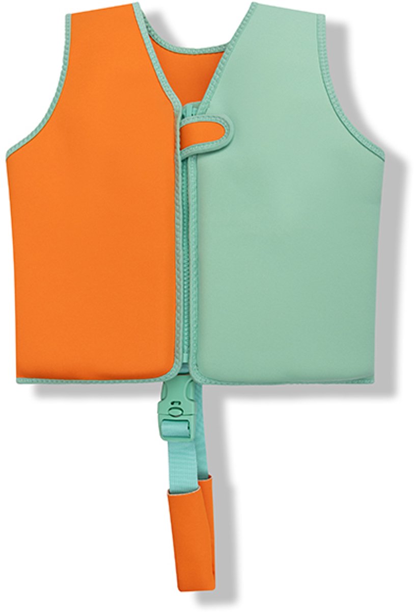 Swim Essentials – Zwemvest Kind 3-6 Jaar – Oranje/Groen – Drijfvest Swim Essentials – Zwemvest Kind 3-6 Jaar – Oranje/Groen – Drijfvest