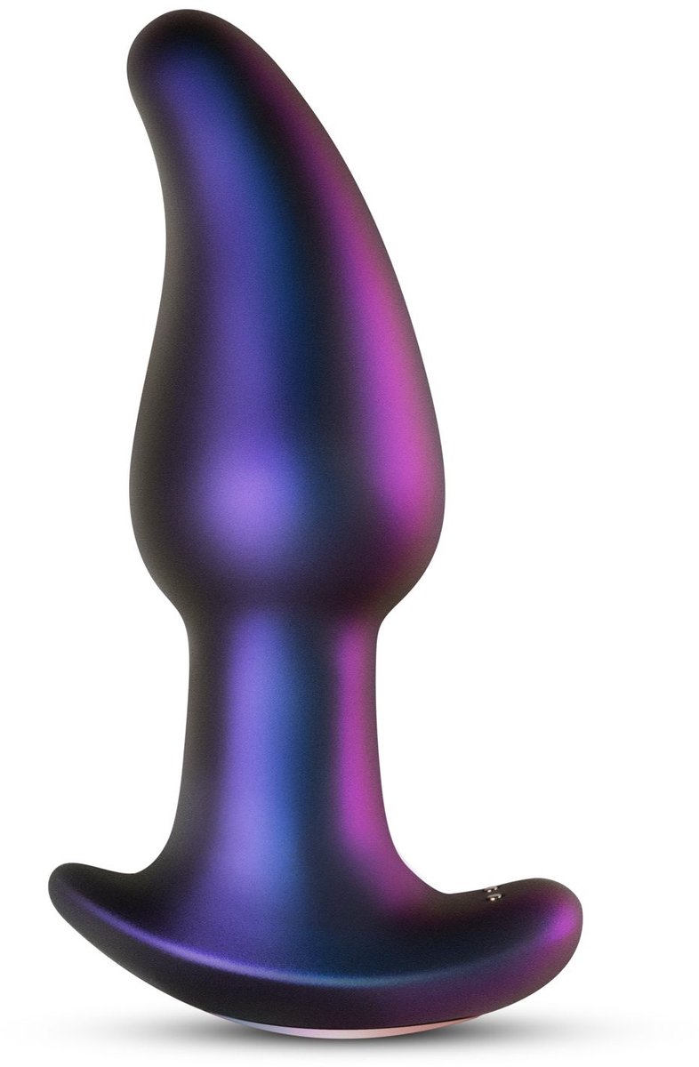 Hueman Asteroid Rimmende Anaal Plug – Rimmende Buttplug met Roterende Kralen en Afstandsbediening – Sex Toys voor Mannen voor Prostaat Stimulatie - Paars