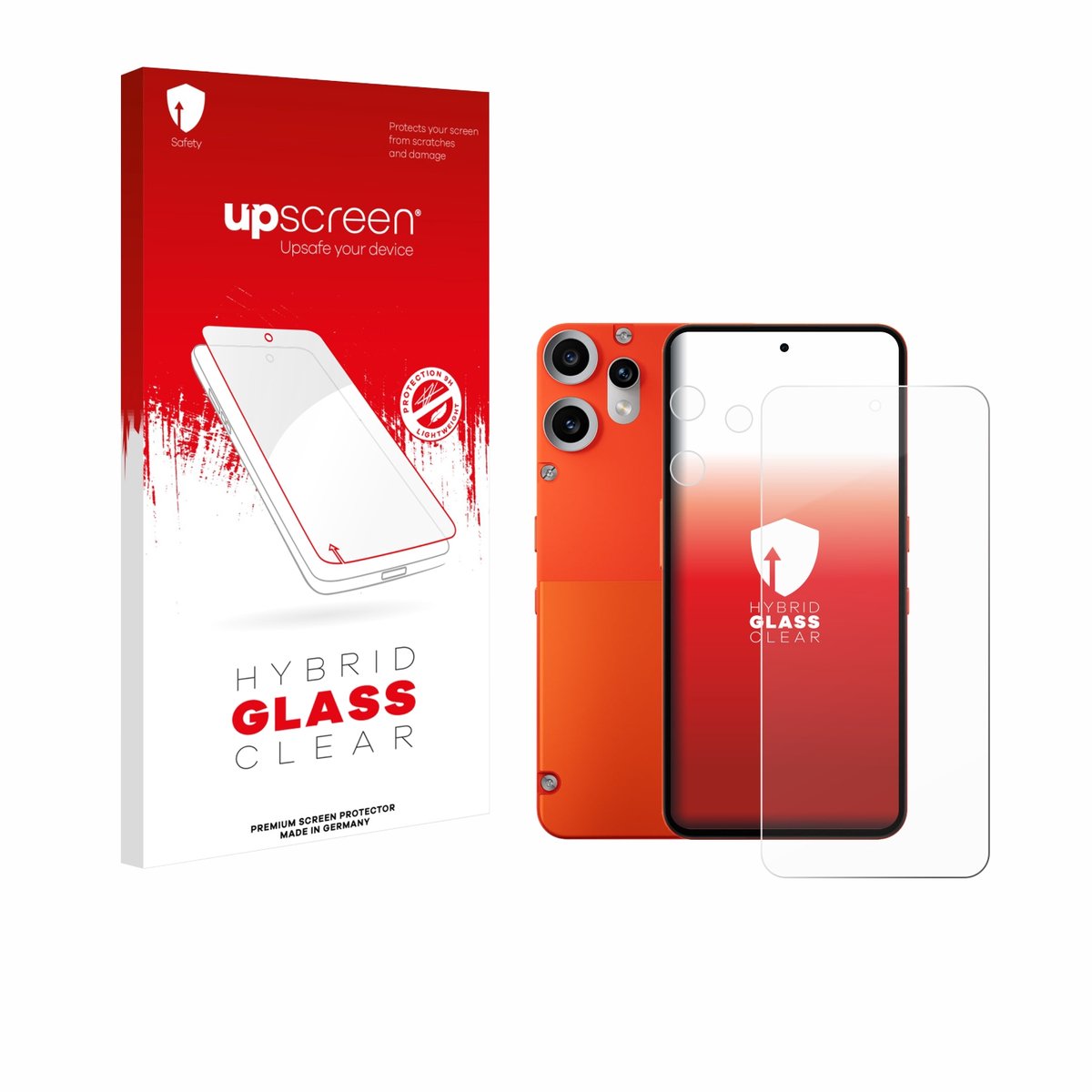 upscreen - Screenprotector voor Nothing CMF Phone 2 Pro (Voor+Camera) - Folie Beschermfolie Beschermglas transparant