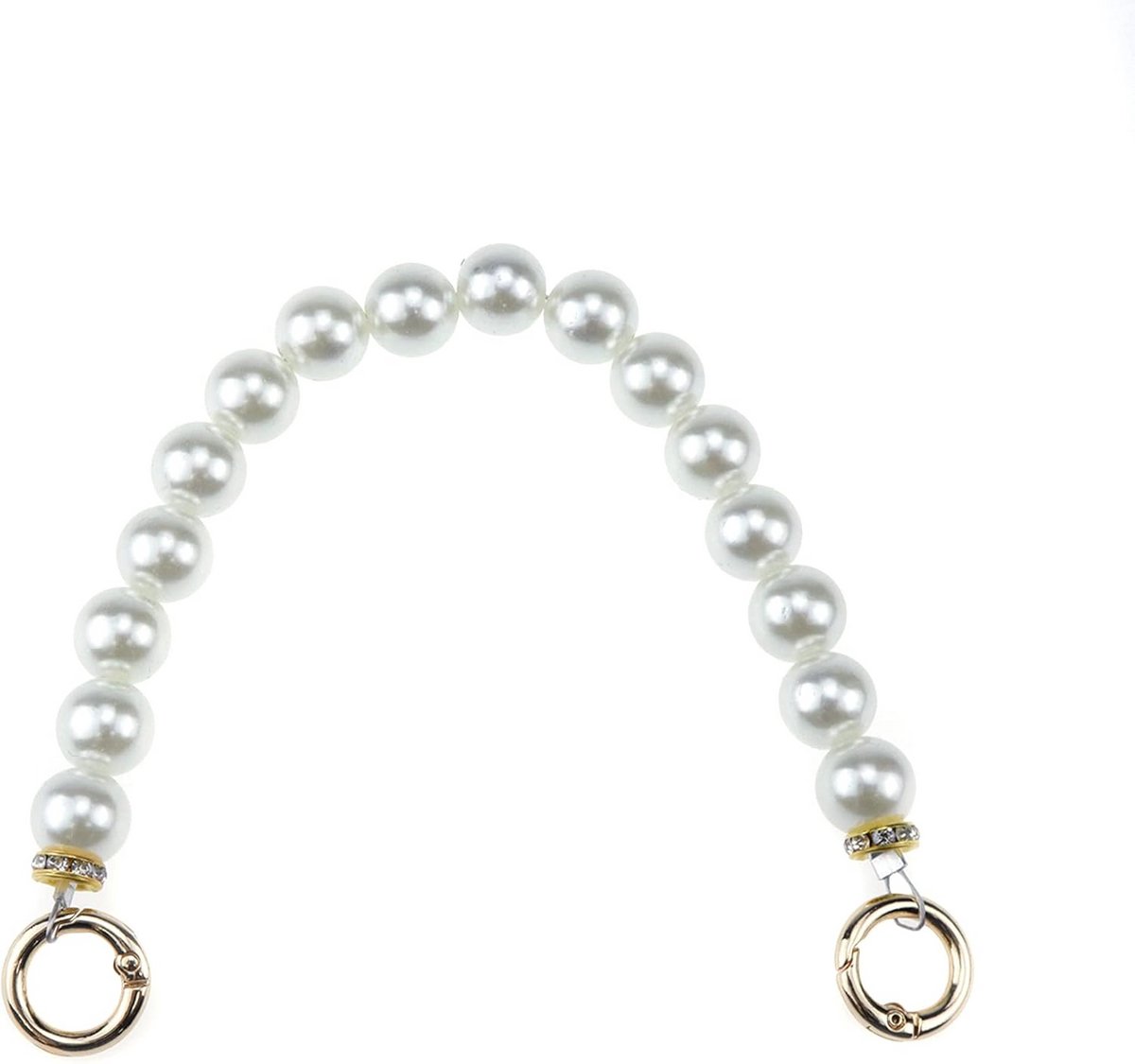 Luxe Parelketting als Handvat of Tasriem - Vervangende Schouderband voor Handtassen