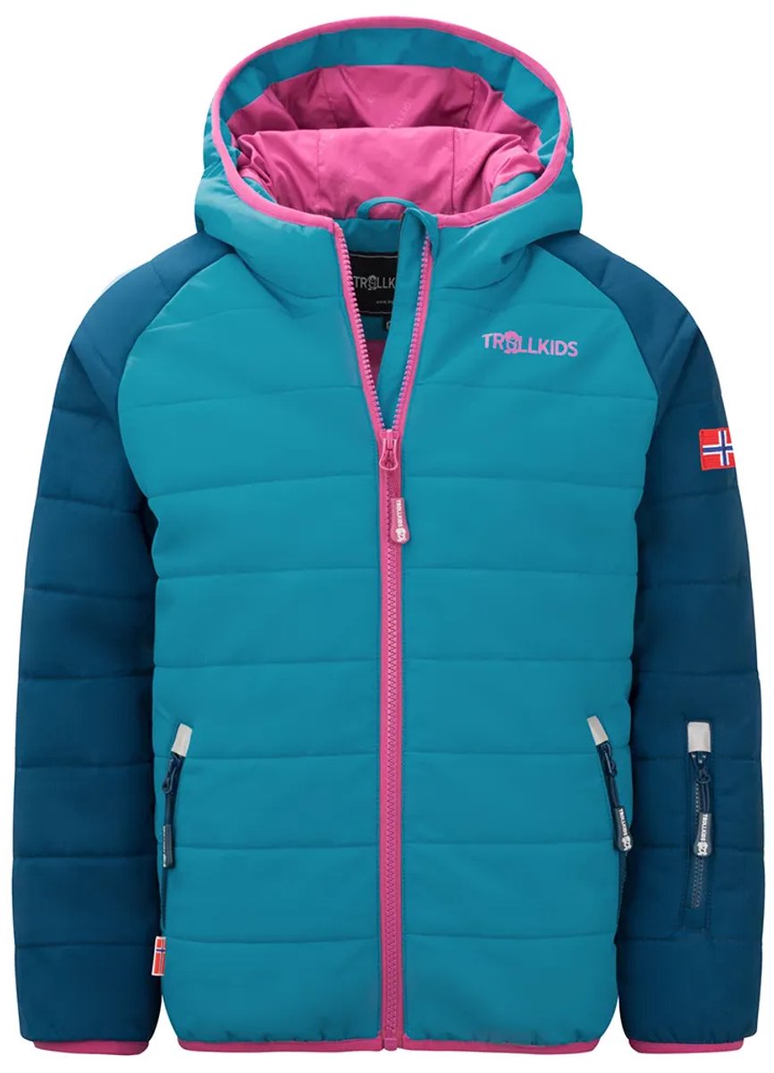 Trollkids Hafjell Pro Jas cm Kinderen Turquoise
