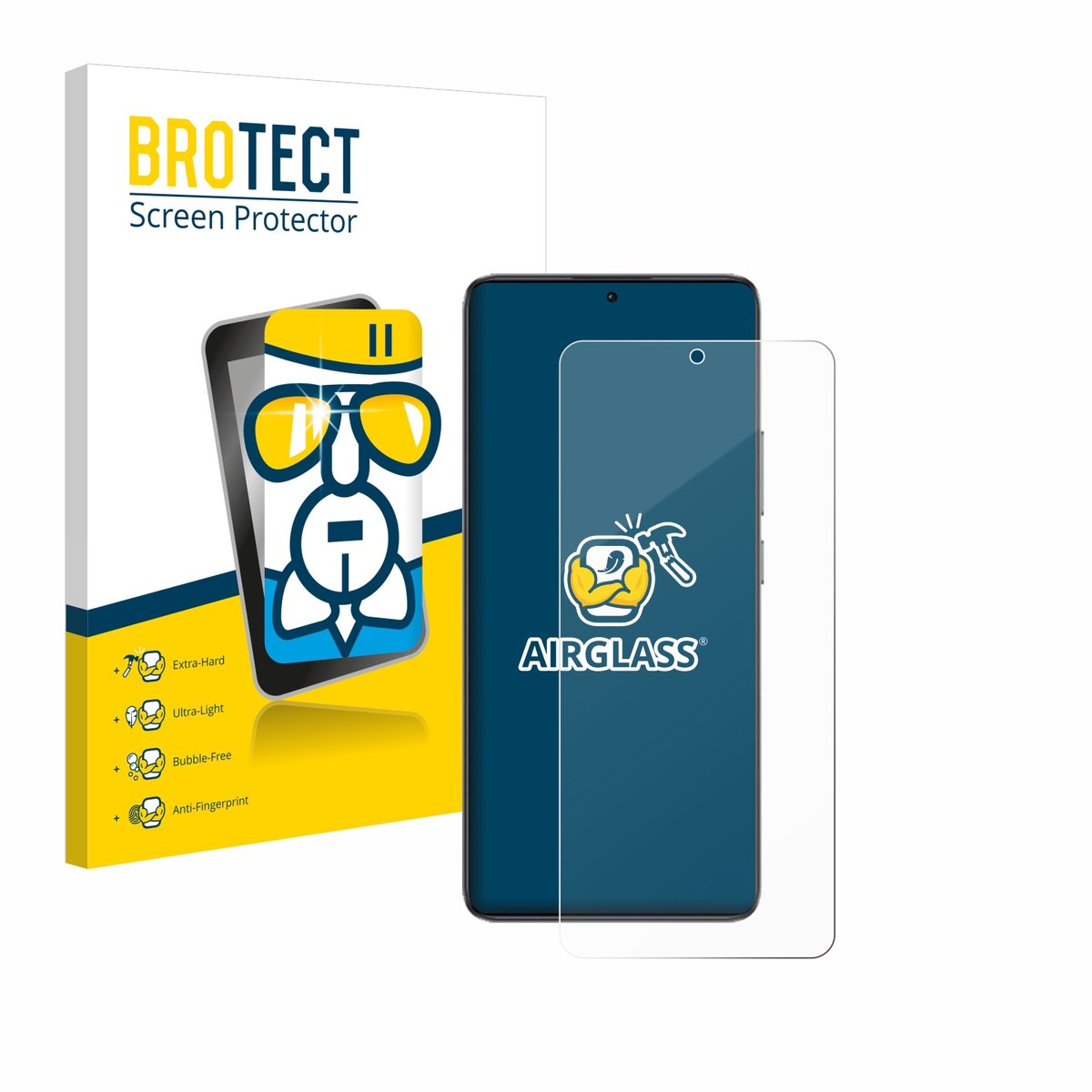 Screenprotector voor Xiaomi Poco F7 Pro Beschermglas transparant
