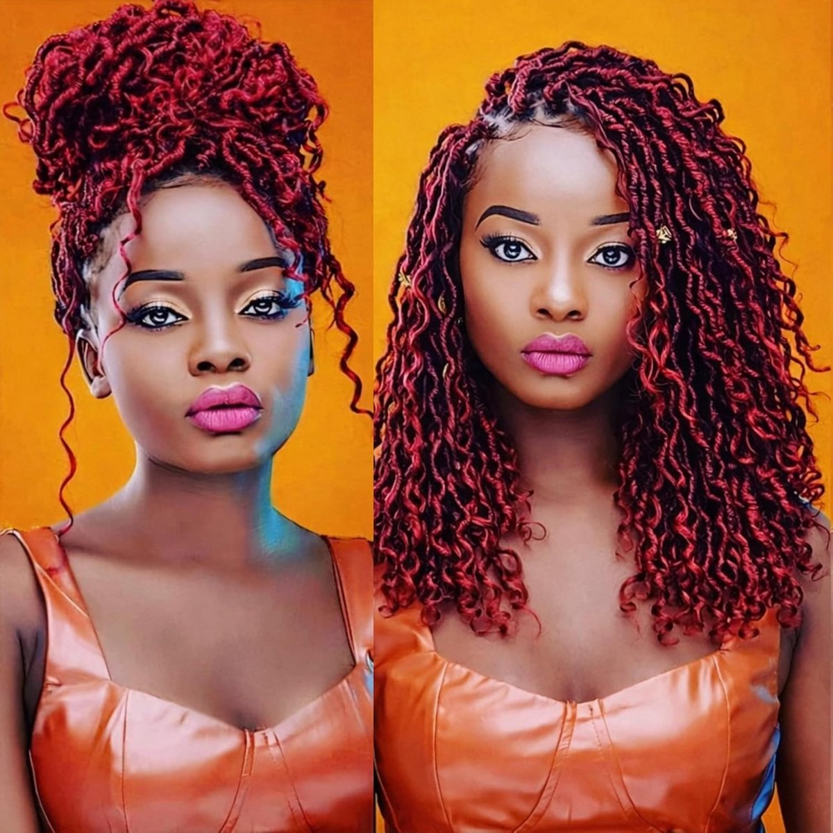 Boho Krullend Vlecht Haar voor Crochet Braids met Natuurlijke Look 500g