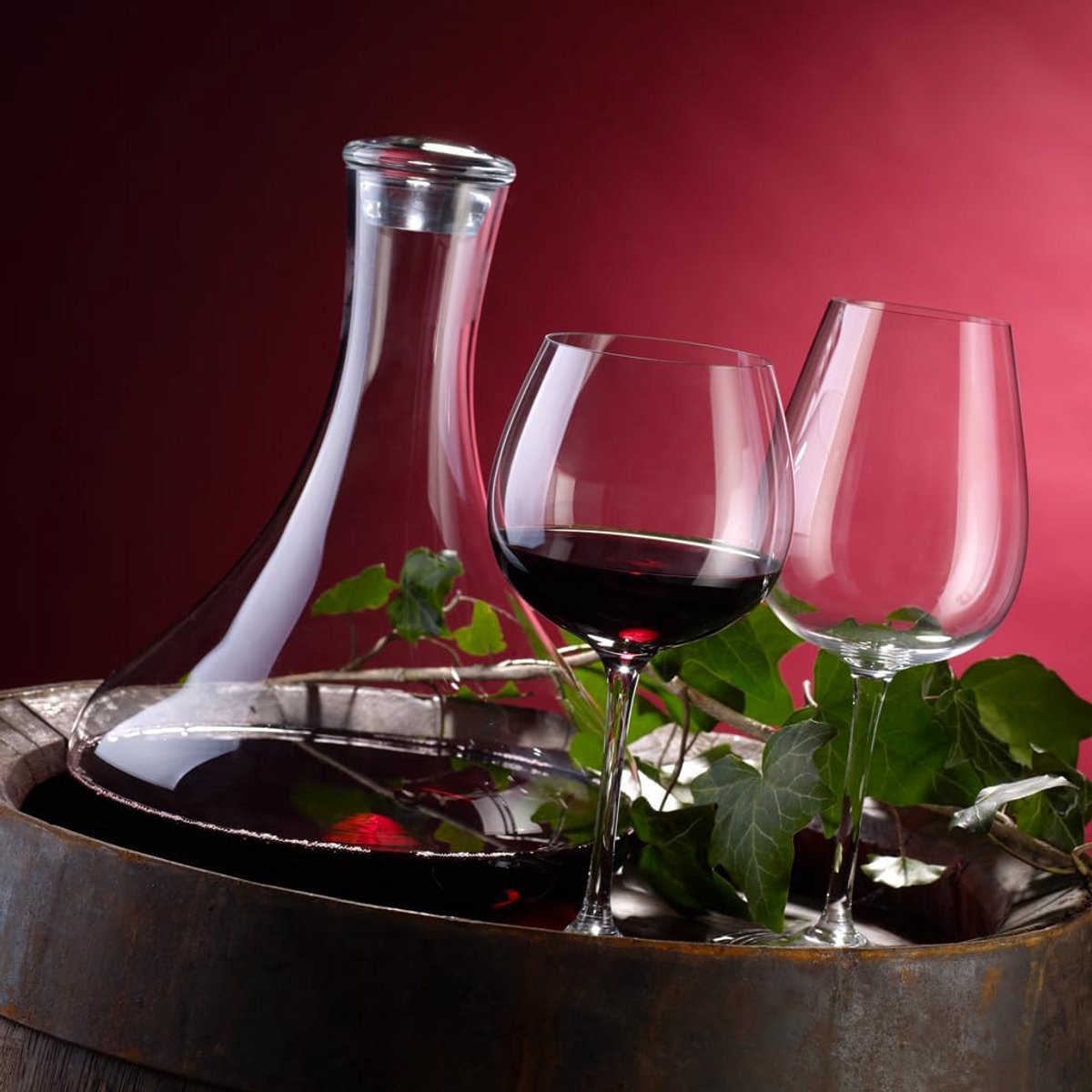 Elegant Kristalglas voor Rode Wijn - Vol en Fluweelzacht Drinkgenot
