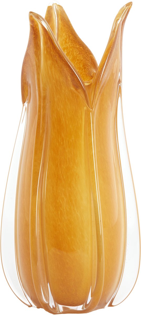 Light&living Vaas Ø18,5x39 cm EVINA glas karamel
