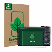 ScreenLeaf - Protecteur d'écran pour Canon PowerShot SX740 HS - Film de protection d'écran durable Film de protection transparent (2 pièces)