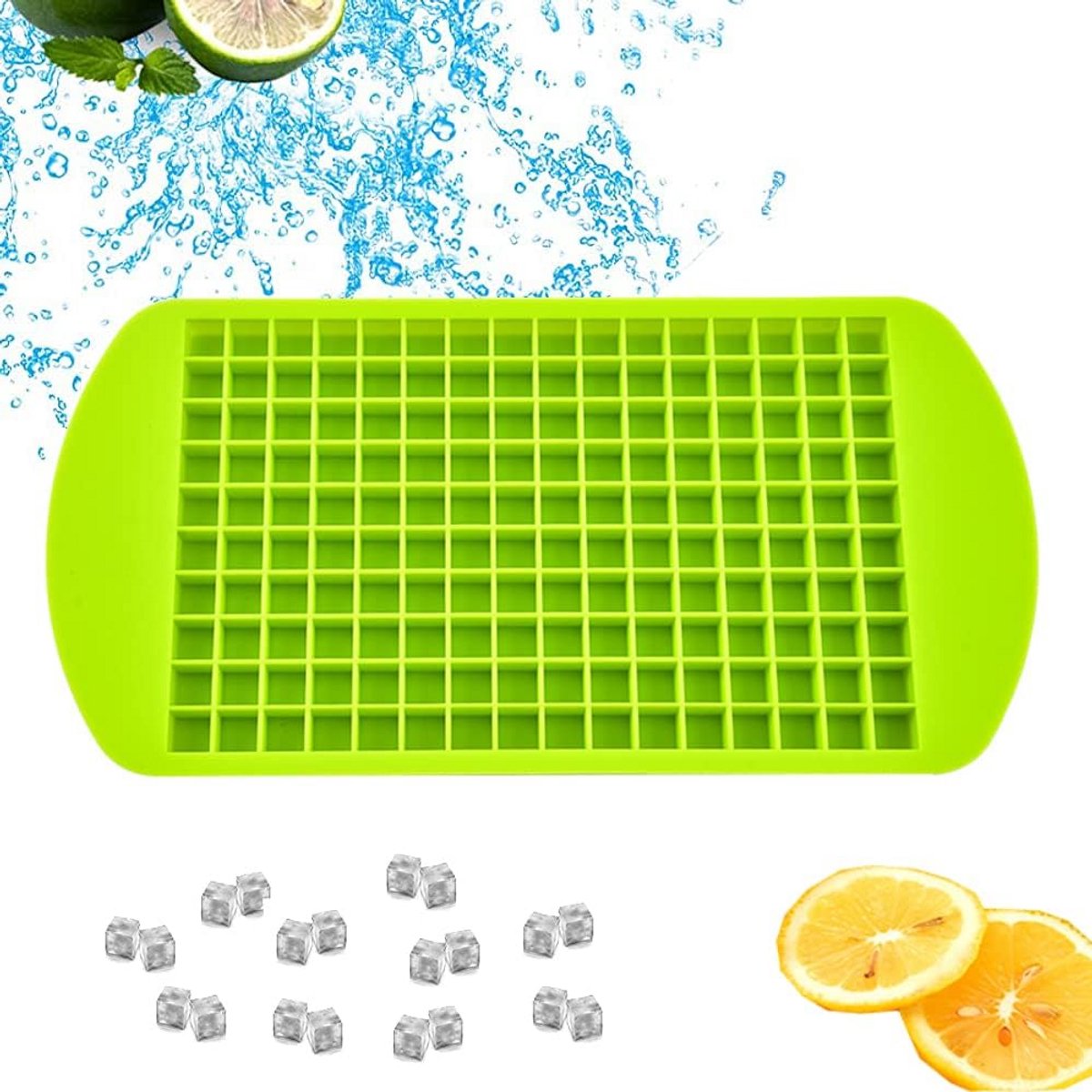 Flexibele Silicone IJsblokjesvorm voor 160 Kleine IJsblokjes