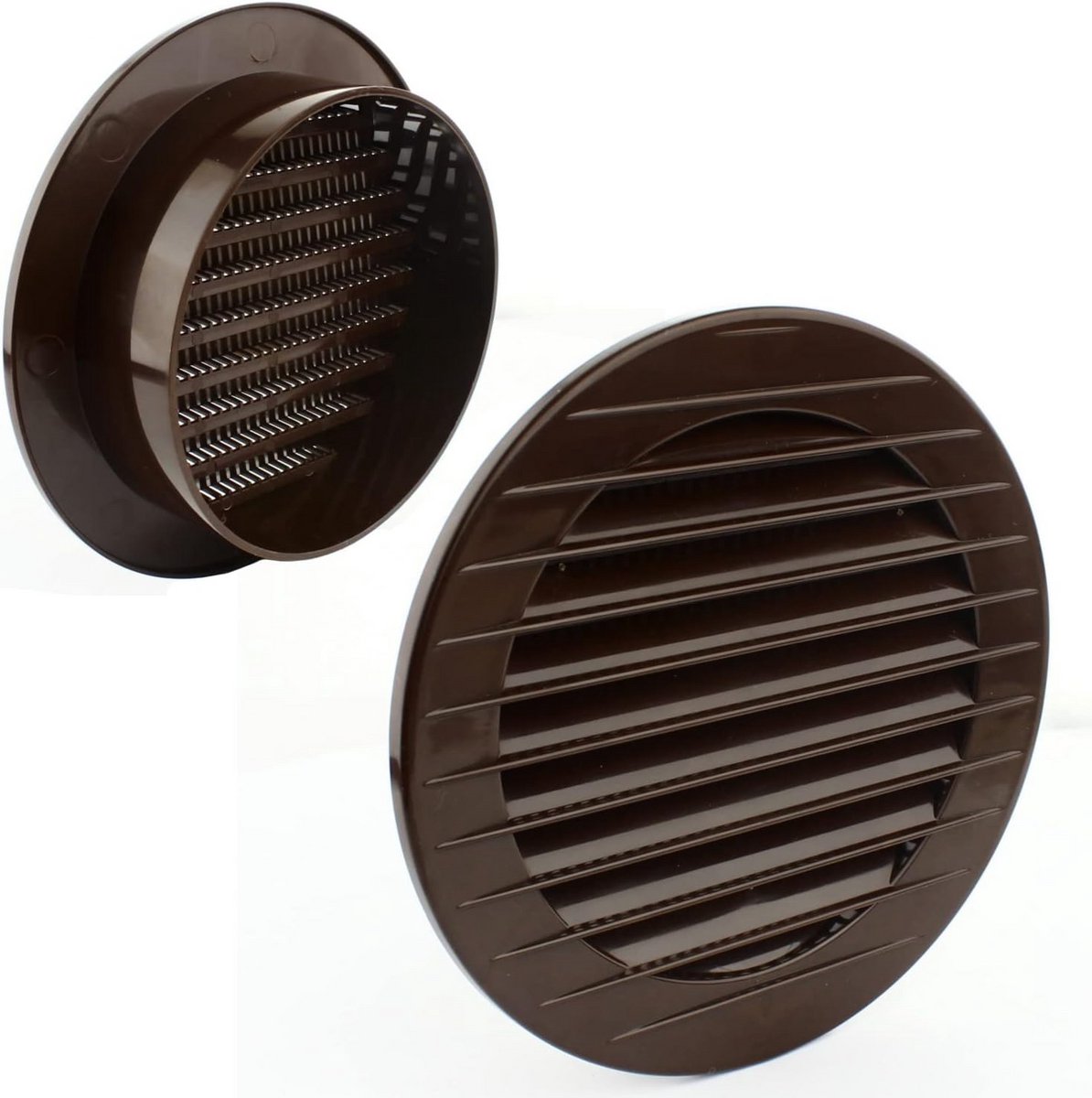 Rond Ventilatiesproe met Geïntegreerd Insektengaas in Diverse Kleuren en Maten