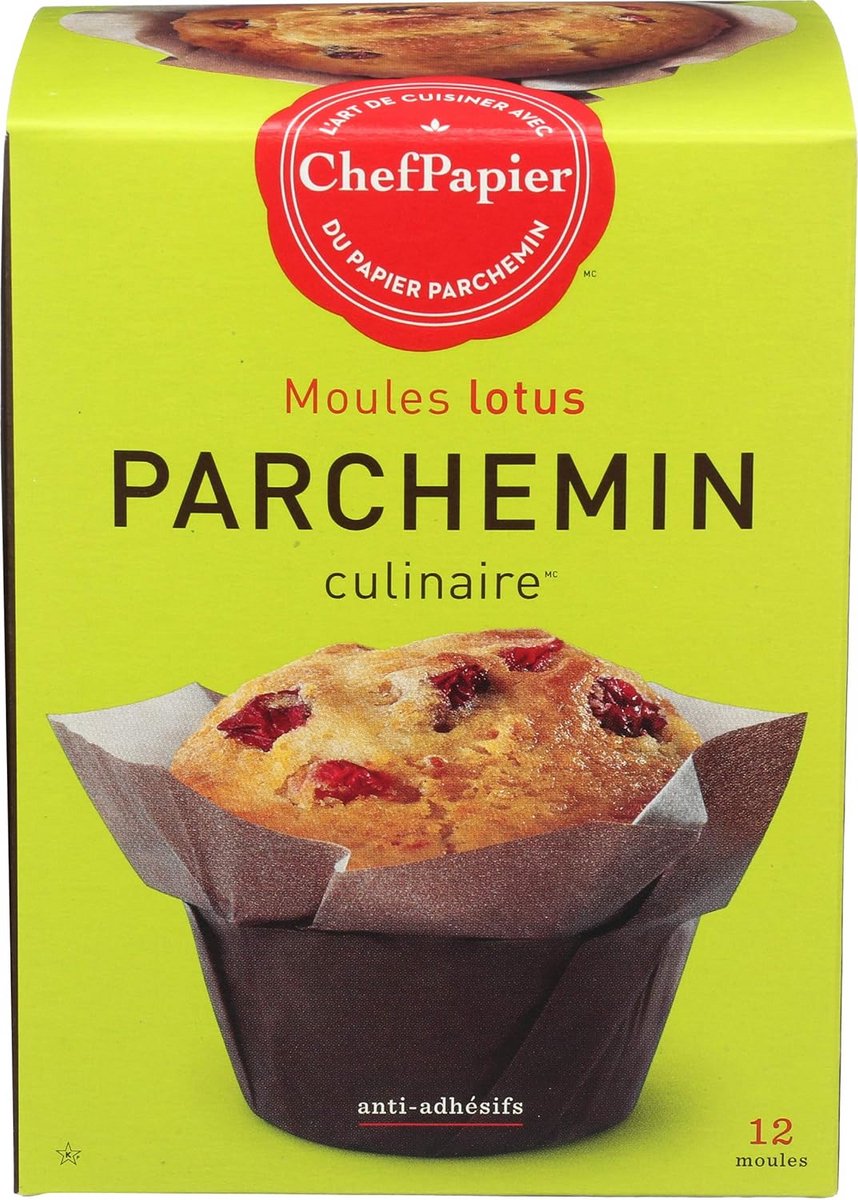Bakvormen Papieren Tulpen Cups Groot Verpakking van 6