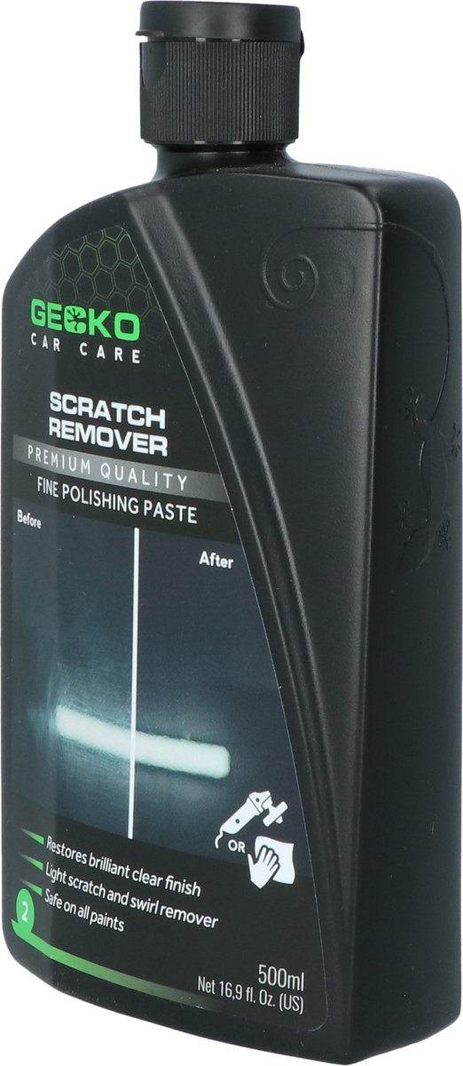 Gecko Krasverwijderaar en fijn polijstmiddel 500ml - Krassenverwijderaar auto – foto 4