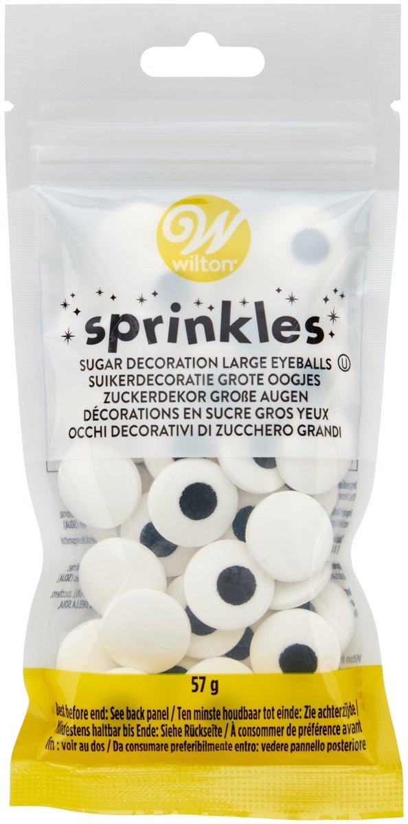 Wilton Suikeroogjes - Large - 57g - Eetbare Taartdecoratie