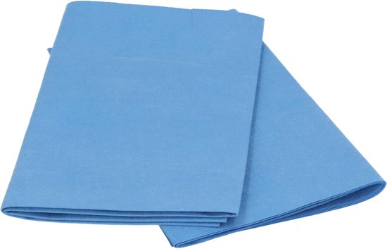 Valma Chiffons de nettoyage non tissés - Pour le verre et les surfaces lisses lavables - Excellentes performances de nettoyage – À utiliser avec de l'eau et sans détergents - 50 % polyester et 50 % polyamide - 2 pièces