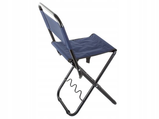 Opvouwbare Visstoel met Rugleuning en Hengelhouder - Compacte Campingstoel voor Vissen & Outdoor - visstoeltje opvouwbaar - vis stoel - visstoel met hengelsteun - Kampeerstoel - 32252 van Merkloos — afbeelding 5