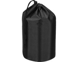 Stuff Sack - 5 x 10 Inch - Waterproof Outdoor Storage Bag - Portable Drawstring Dust Valve Bag - Lightweight Sleeping Bag voor Camping Hiking Backpacking - Zwart