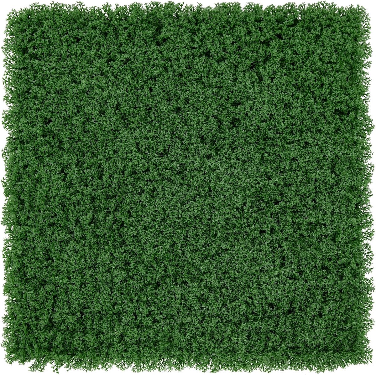 KOMFOTTEU 12 stuks kunstheggen, plantenwandpanelen, 50,5 x 50,5 cm, kunstheggenpanelen met inzetbare takken en X-vormige structuur, moswandwandpanelen voor muur, balkon en tuin