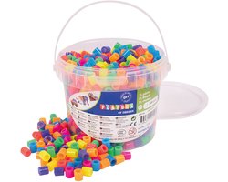 Strijkkralen MAXI 900 stuks - neon