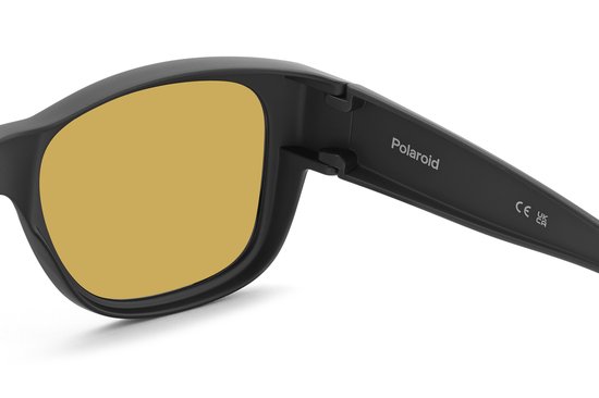 Polaroid Overzet Zonnebril PLD 9003/S Volwassenen Zwart Hoog contrast Polariserend van Merkloos — afbeelding 3
