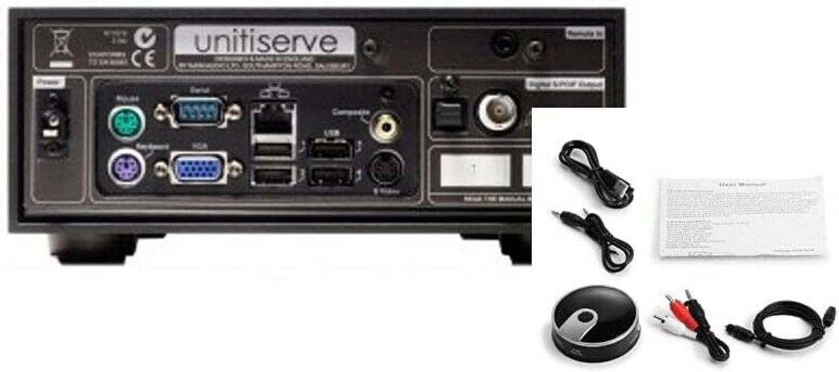 Bluetooth Zender - Draadloze Audio Adapter - Muziek Streamen - Digitale Optische Uitgang - Compact Formaat - Zwart