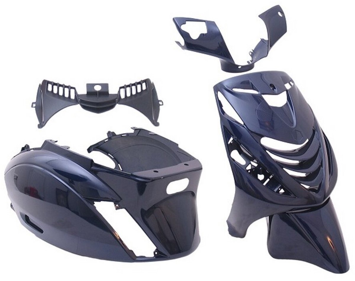5-delige kuipset Edge voor Piaggio Zip-SP vanaf 2000 - metallic blauw