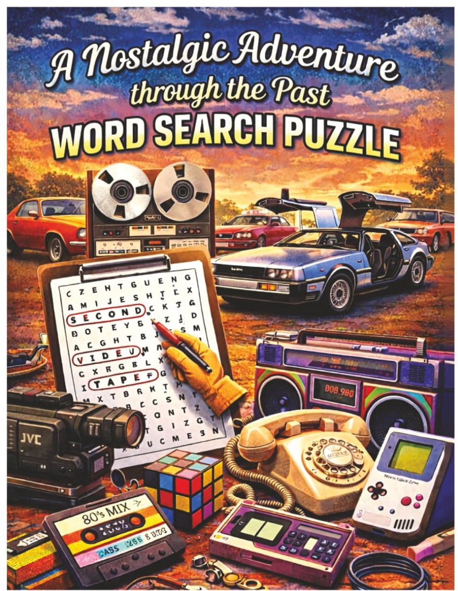 Woordzoekboek Nostalgie - Retro Puzzels - Ontspanning Geheugen - Thema's 70s 80s 90s - 100 Pagina's