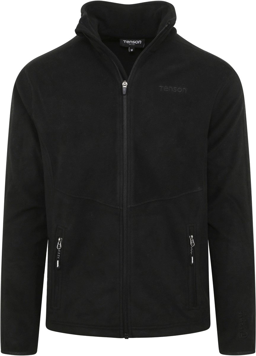 Tenson Miracle Fleece Jack Zwart - Maat 4XL - Heren - Outdoor