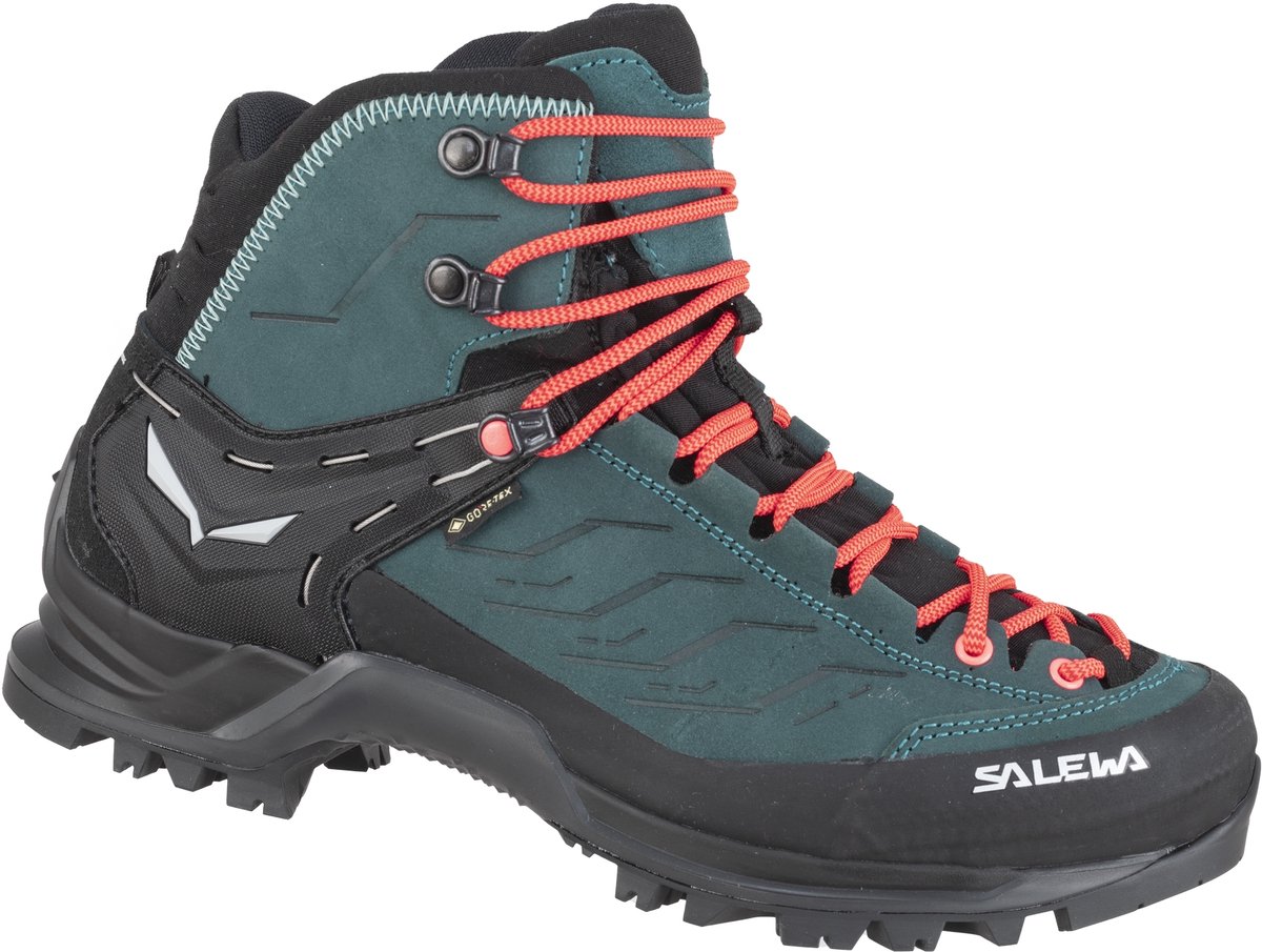 SALEWA MTN Trainer Mid GTX Schoenen Dames Schoenmaat Blauw