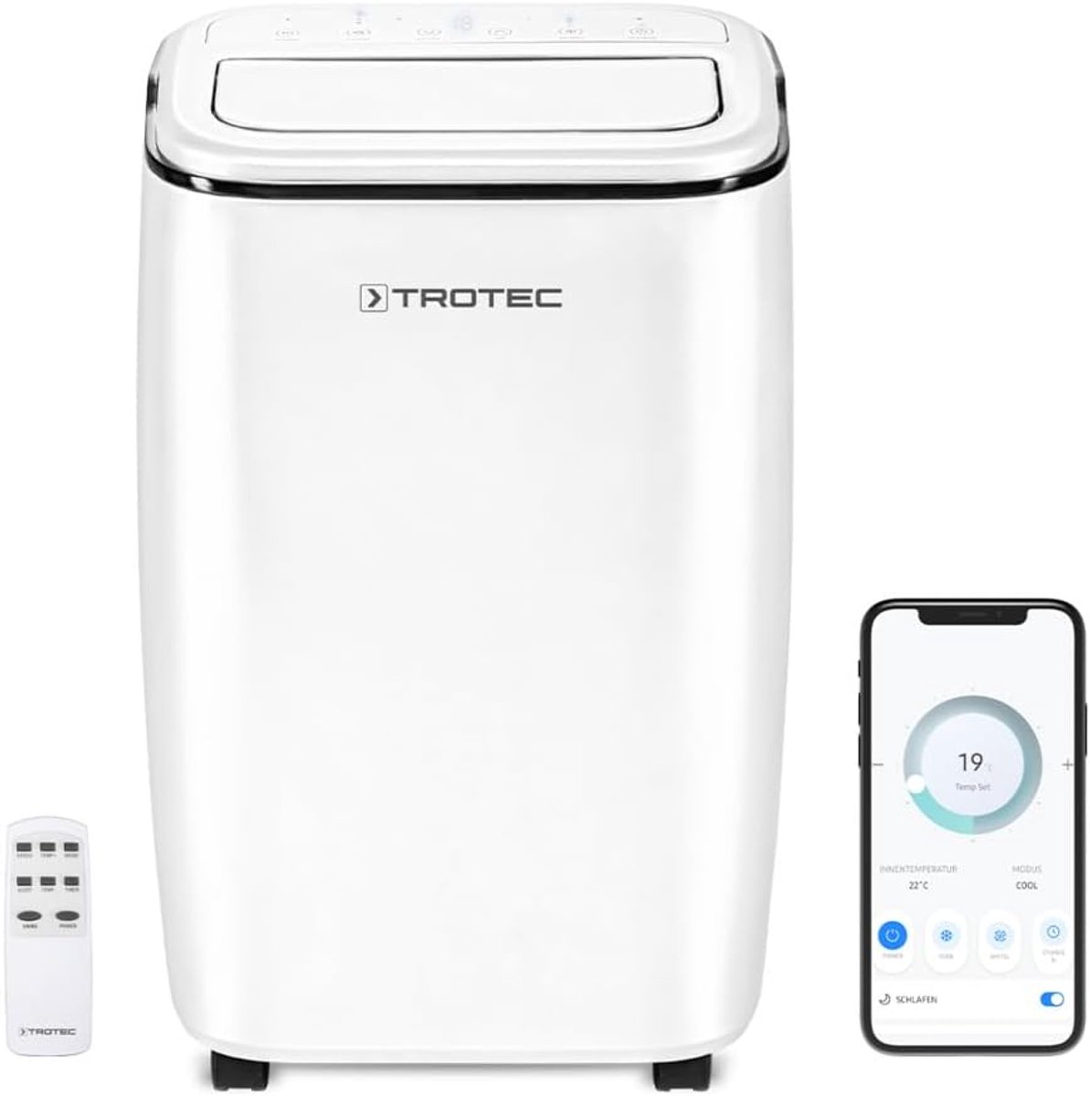 Mobiele Airco - Klimaatregelaar - Ruimte Koelen - 3-in-1 Functie - 33x41x71 cm - Wit