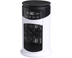 Draagbare Airco - Mini Ventilator - Persoonlijke Koeling - 300ml Tank - 18.5x17x18.5cm