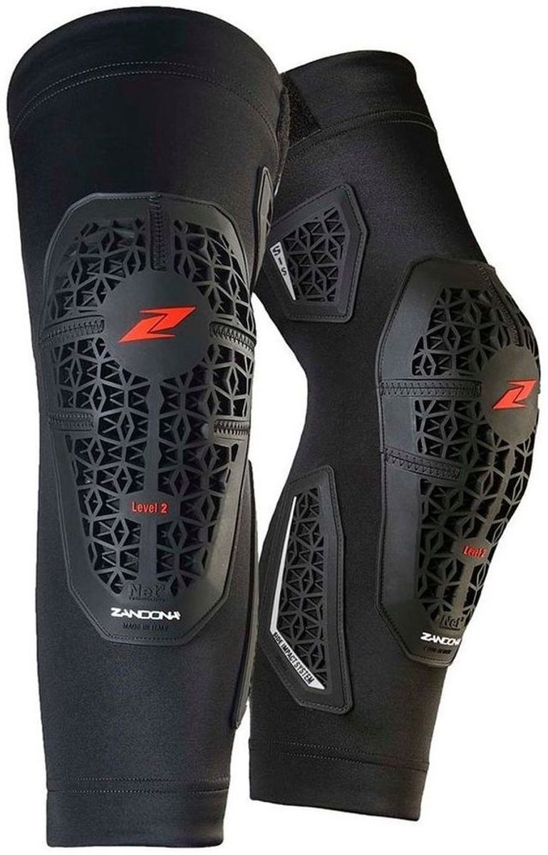 Zandona Netcube Pro-fit Short Kniebeschermers Zwart 2XL-3XL