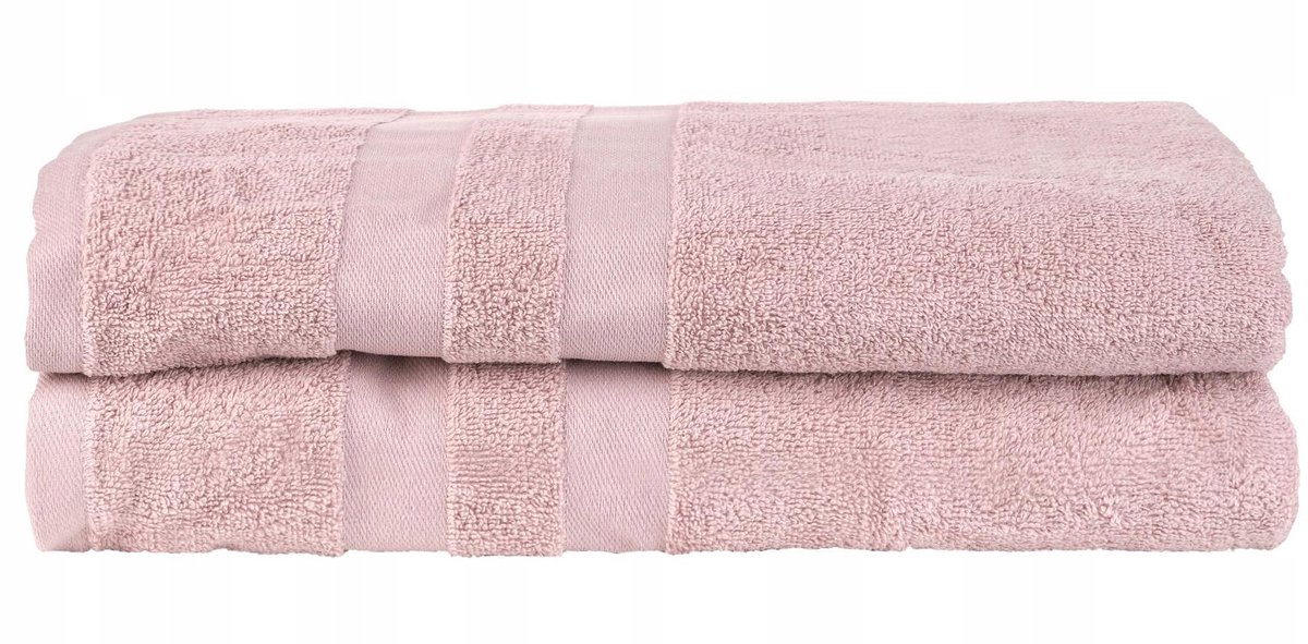Zachte Katoenen Badhanddoeken Set 2 Stuks - Comfortabel & Duurzaam