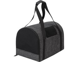 Doggy Serie - R2 Dieren Transporter - Zwart - Ekolen - 31x49x41 cm